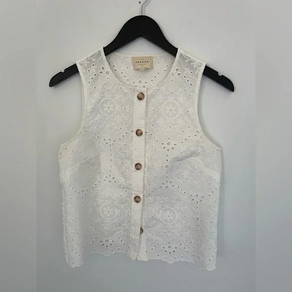 🇫🇷 Sezane Roni Blouse - Picture 6 of 7